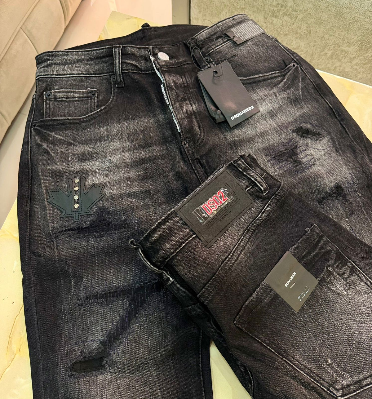 Jeans Importado 1.1 D2 🍁🏴󠁧󠁢󠁥󠁮󠁧󠁿 negro