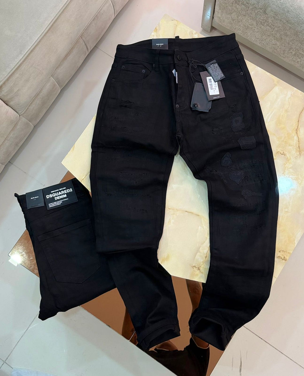 Jeans Importado 1.1 D2 🍁🏴󠁧󠁢󠁥󠁮󠁧󠁿 negro
