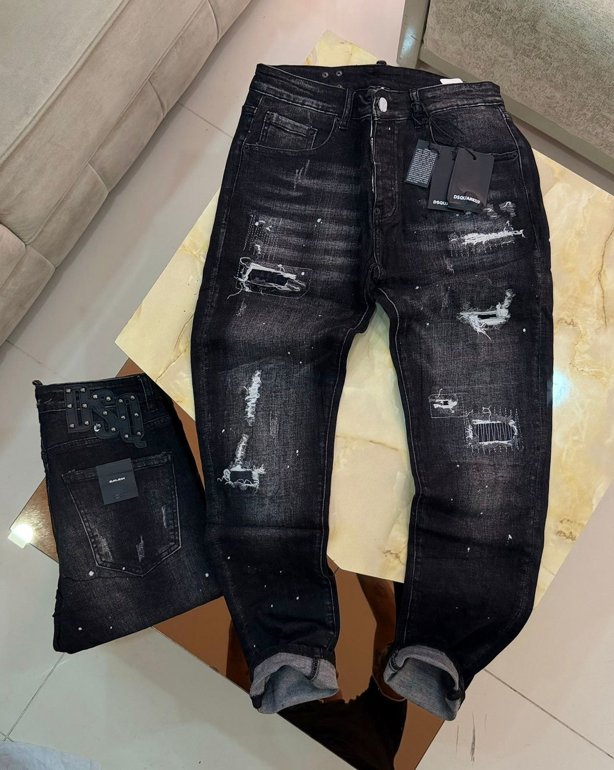 Jeans Importado 1.1 D2 🍁🏴󠁧󠁢󠁥󠁮󠁧󠁿 negro
