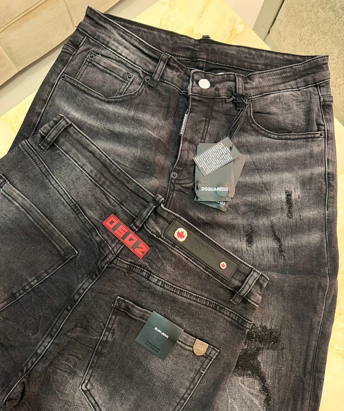 Jeans Importado 1.1 D2 🍁🏴󠁧󠁢󠁥󠁮󠁧󠁿 negro