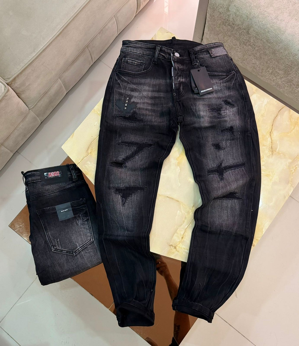 Jeans Importado 1.1 D2 🍁🏴󠁧󠁢󠁥󠁮󠁧󠁿 negro